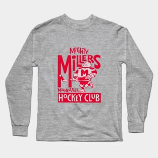 Classic Minneapolis Mighty Millers Hockey Long Sleeve T-Shirt